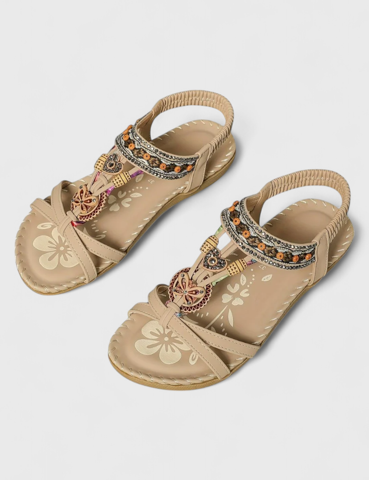 Lera Sandalias bohemias planas