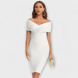 Ofélia - Vestido elegante con escote en V