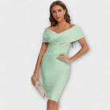 Ofélia - Vestido elegante con escote en V