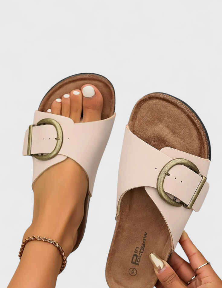 Delphine Sandalias Elegantes de Confort