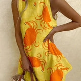 Robe Mini de Lino Adalee™