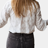 Laurina Blusa de Encaje