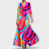 Alma - Vestido con manga elegante