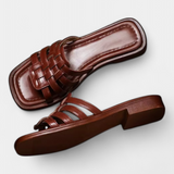 Roma Sandalias Planas Trenzadas