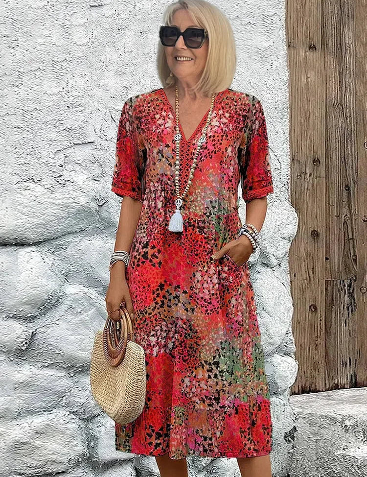 Lina | Vestido ligero con escote en V