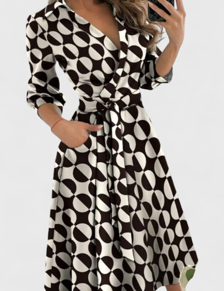 Nadja Vestido Midi Elegante