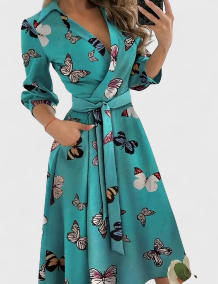 Nadja Vestido Midi Elegante