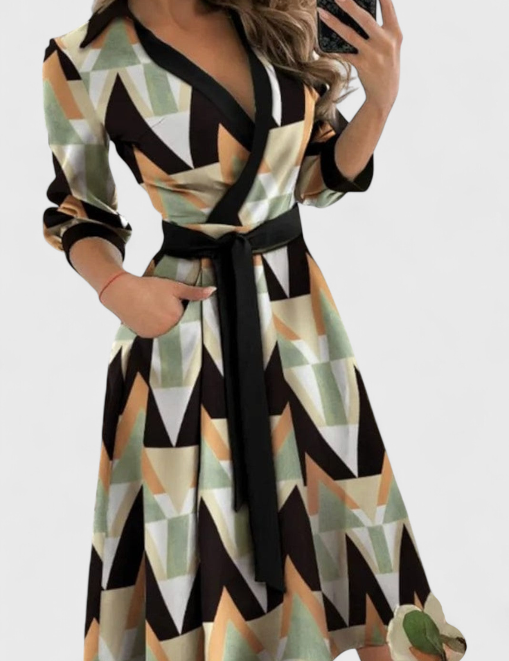 Nadja Vestido Midi Elegante