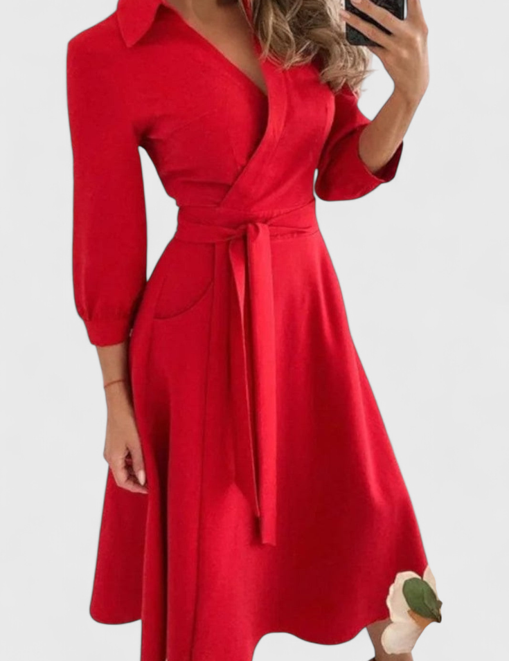 Nadja Vestido Midi Elegante
