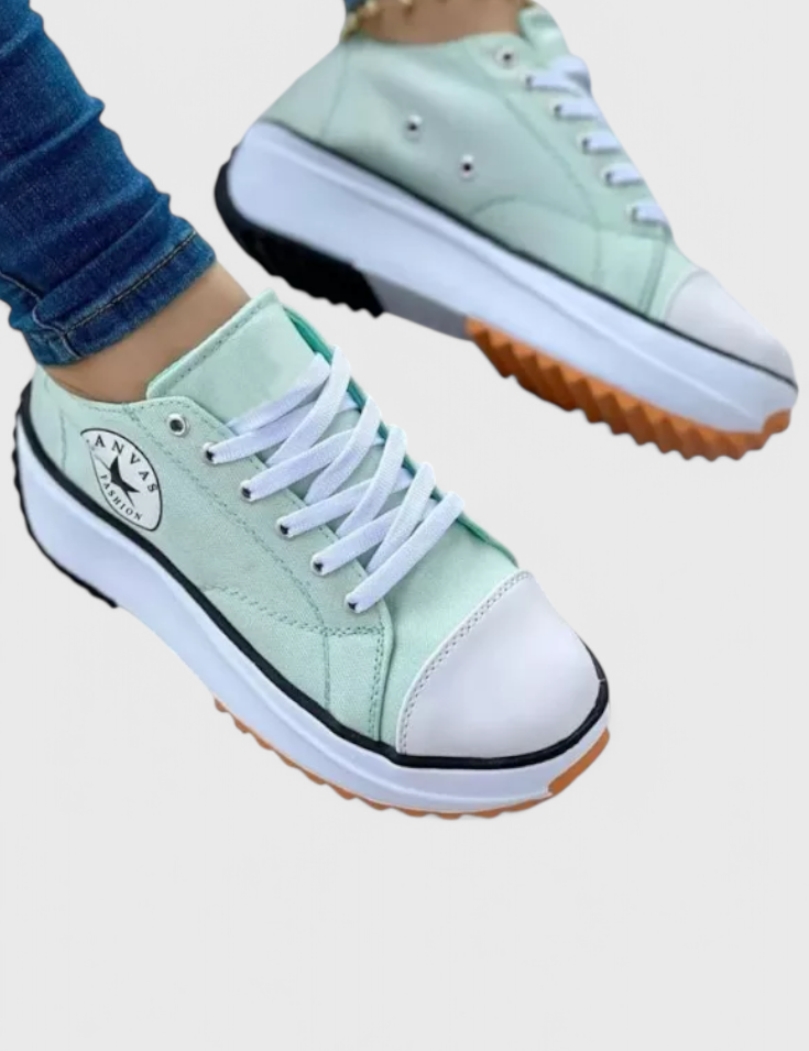 Taya Zapatillas de Lona Chunky