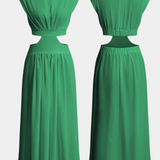 Jocelyn Conjunto de Vestido con Abertura Lateral