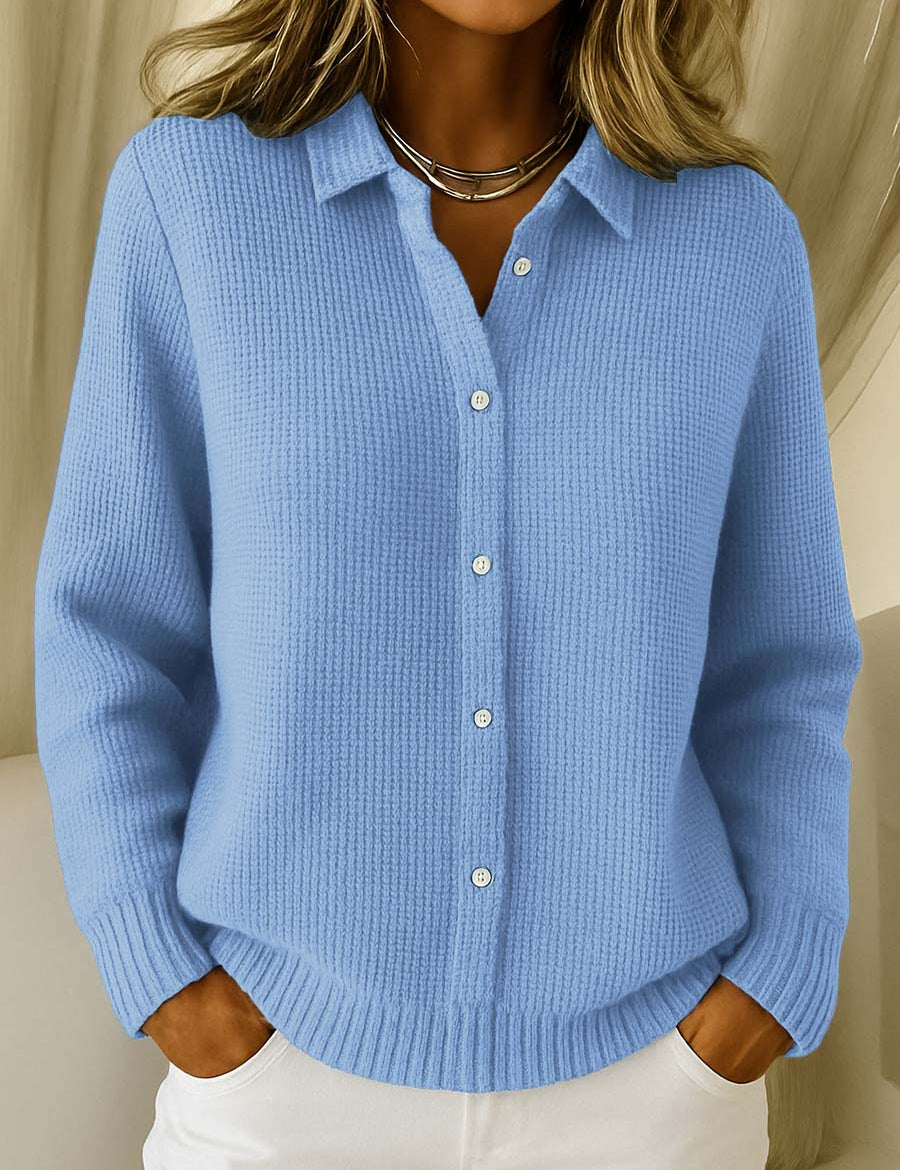 Katrina | Chaqueta de punto estructurada con botones