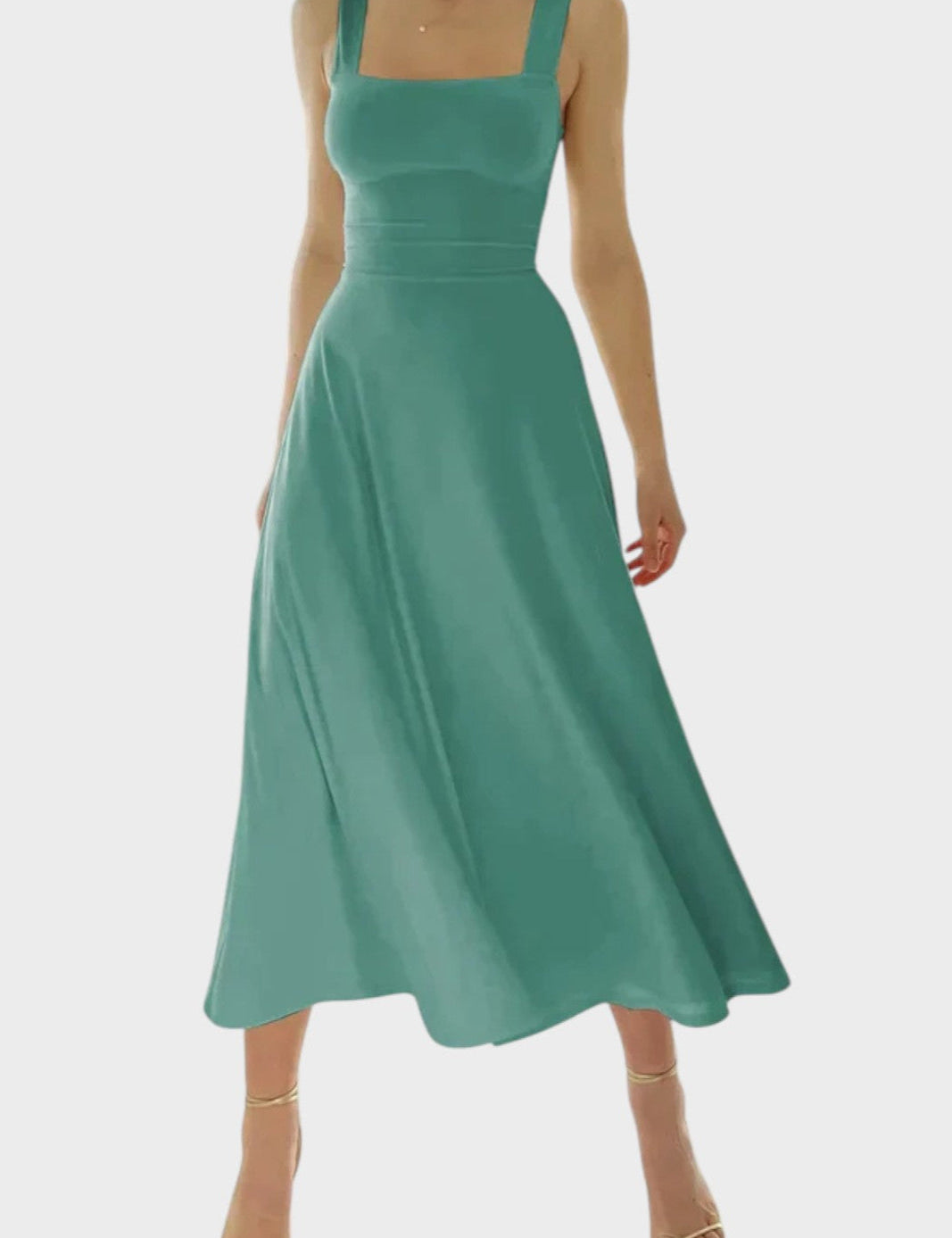 Lys Vestido de Tirantes Corte Entallado