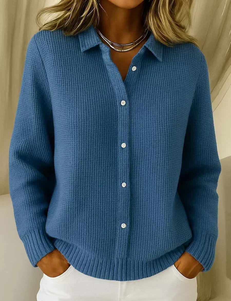 Katrina | Chaqueta de punto estructurada con botones
