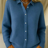 Katrina | Chaqueta de punto estructurada con botones