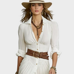 Vestido maxi elegante Ester, detalle 2