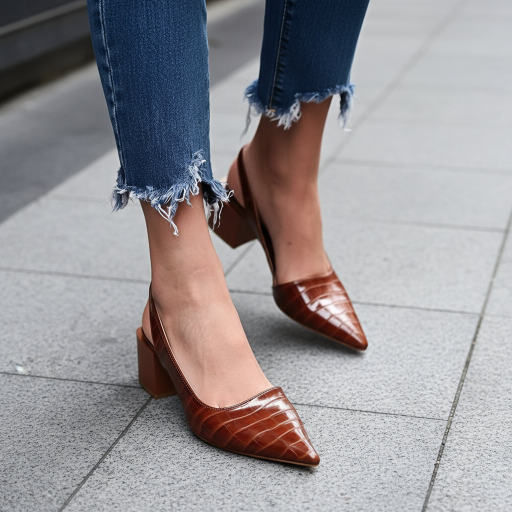 Carmen - Zapatos ortopédicos con tacón