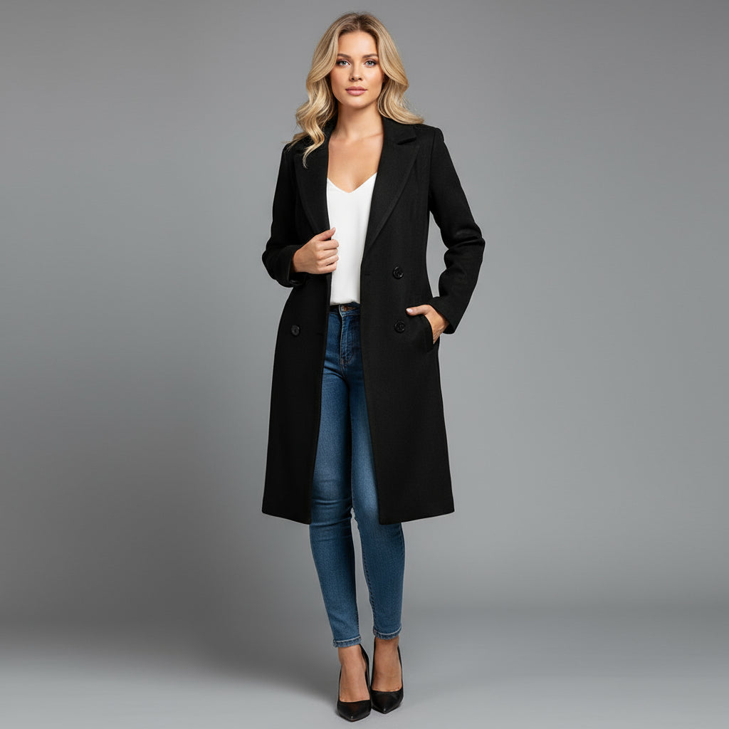 Blanca – Abrigo clásico de lana