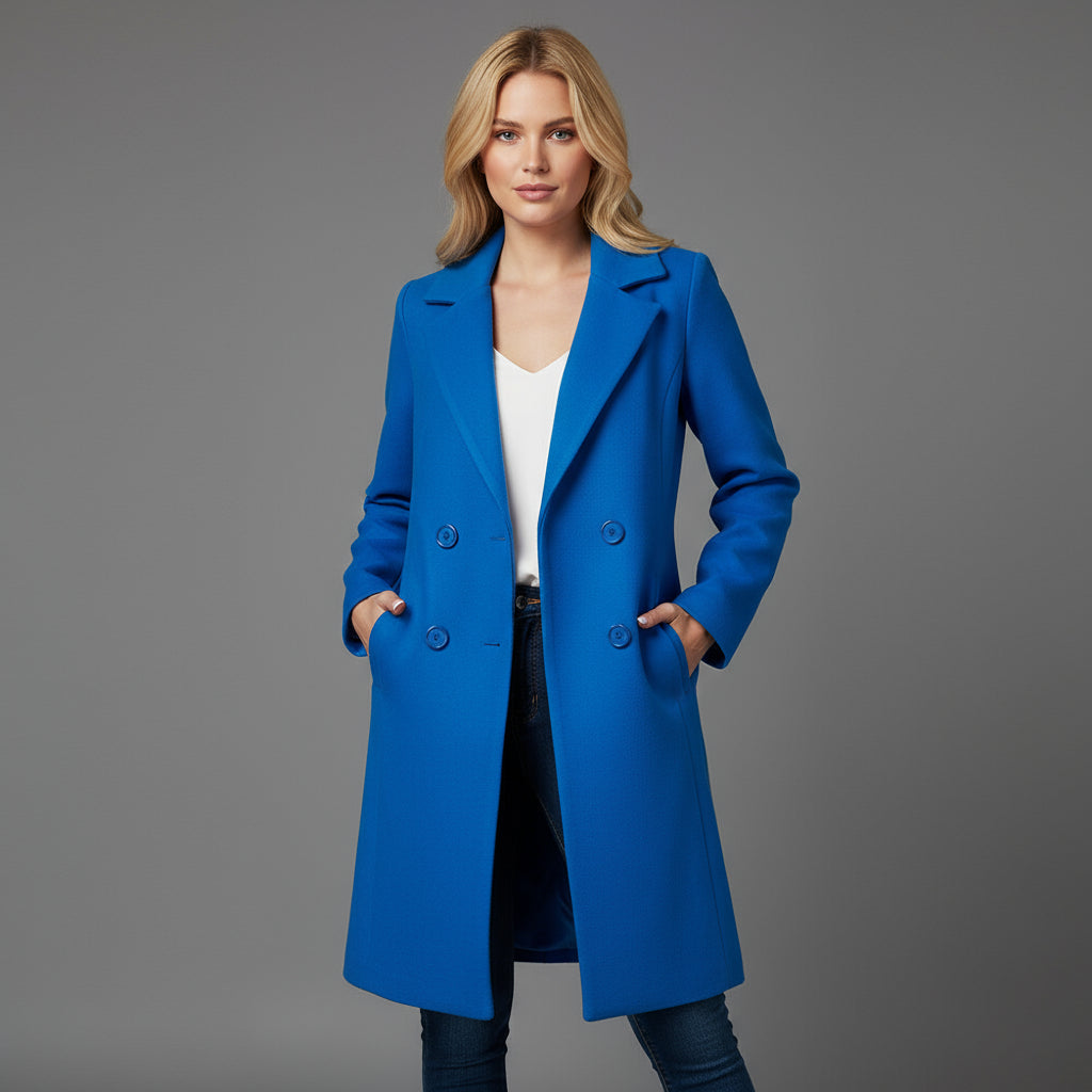 Blanca – Abrigo clásico de lana