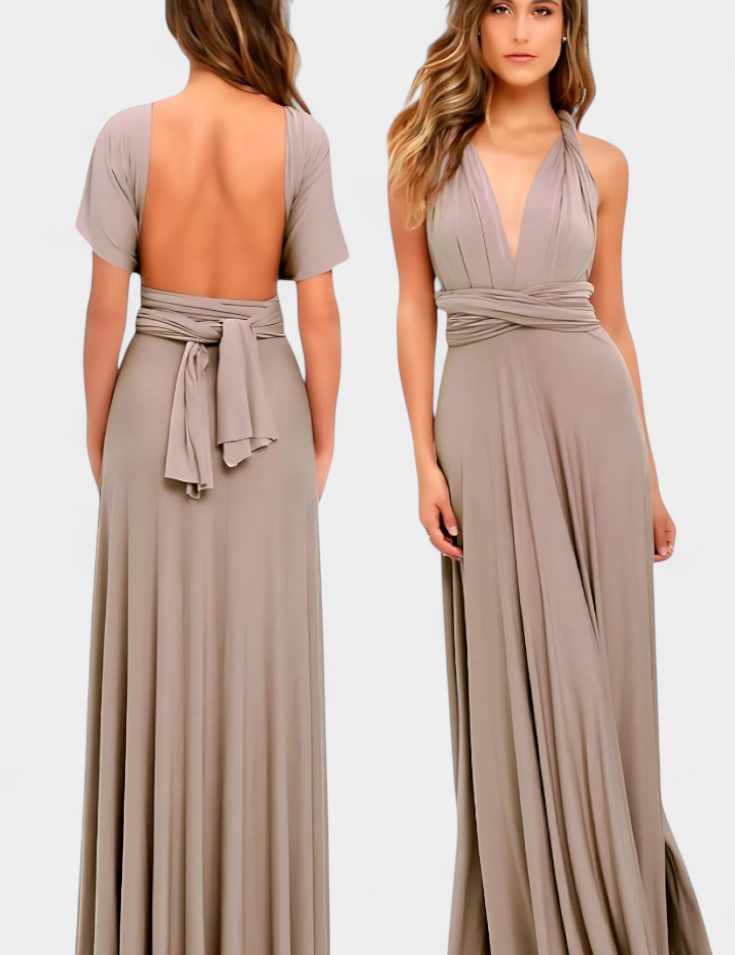 Josephine Vestido Envolvente Elegante y Ajustable