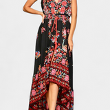 Chiara Vestido Floral Boho Chic con Cintura Ajustable