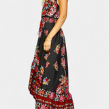 Chiara Vestido Floral Boho Chic con Cintura Ajustable