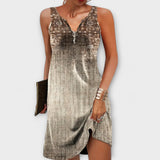 Flávia - Vestido camisero midi