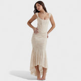 Eduarda - Vestido de silueta romántica