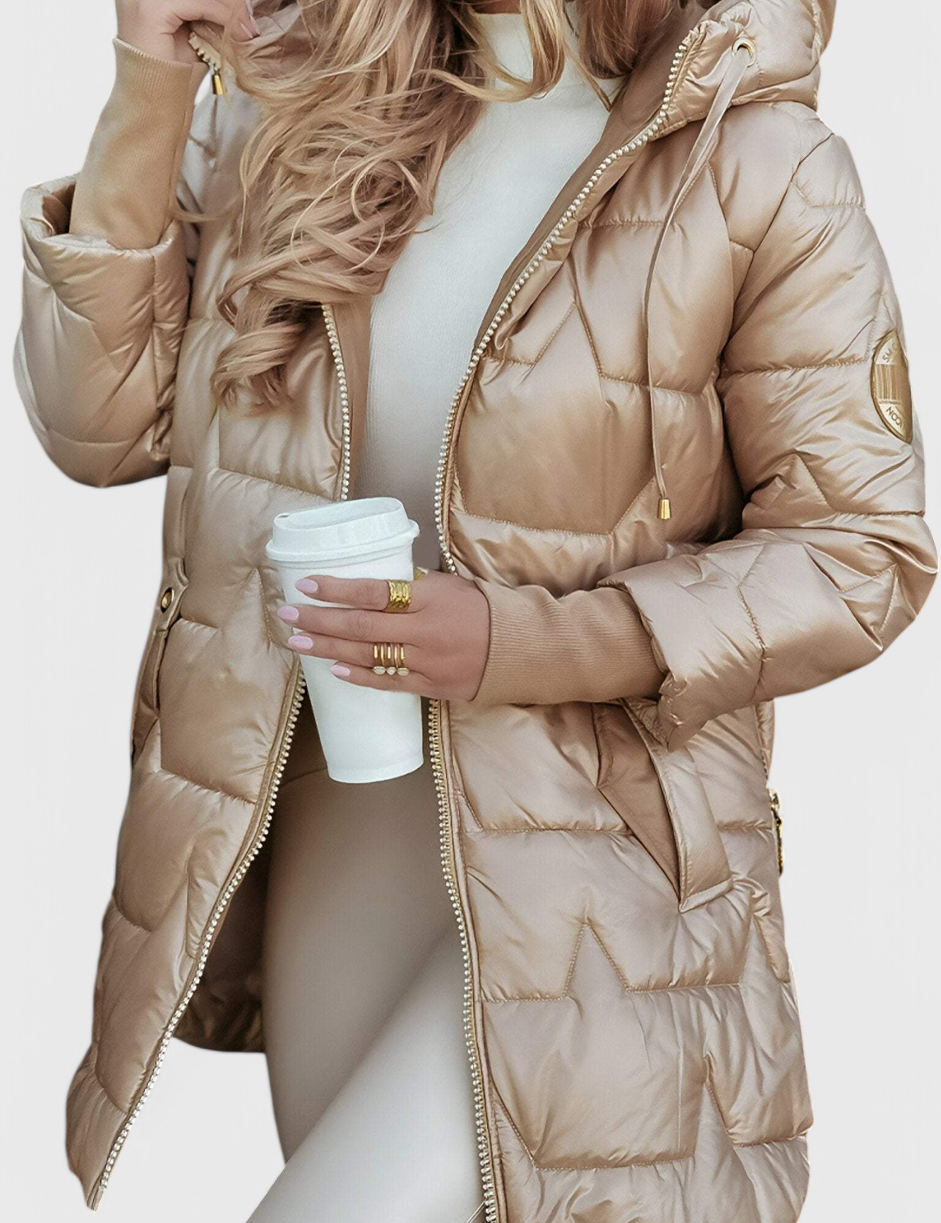 Marcella Abrigo Aislante Acogedor con Capucha