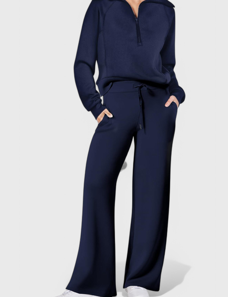 Berken Conjunto de Lounge de Dos Piezas de Manga Larga