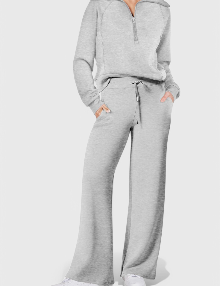 Berken Conjunto de Lounge de Dos Piezas de Manga Larga