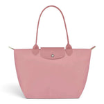 Bolso shopper plegable Ariadna, rosa antiguo, vista frontal