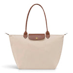 Bolso shopper plegable Claudia, crema, vista frontal
