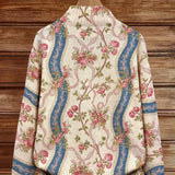 Sabine™ | Chaqueta de punto con patrón de rosas