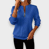 Eugénia - Elegante chaqueta de mujer con cremallera