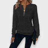 Eugénia - Elegante chaqueta de mujer con cremallera