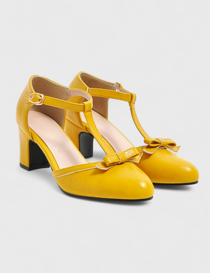 Granada Tacones Ortopédicos con Estilo Retro