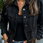 Chaqueta de flecos y encaje Valeriana, conjunto completo