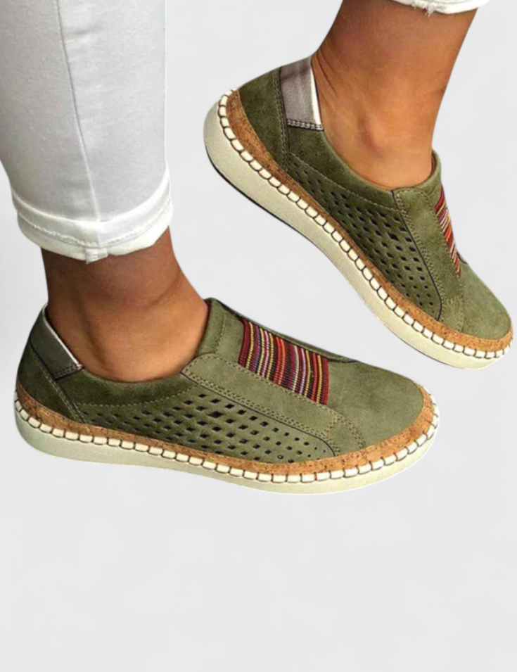 Saray Zapatos Ortopédicos Slip-On con Estilo Funcional