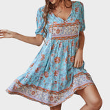 Paula - Vestido floral desenfadado