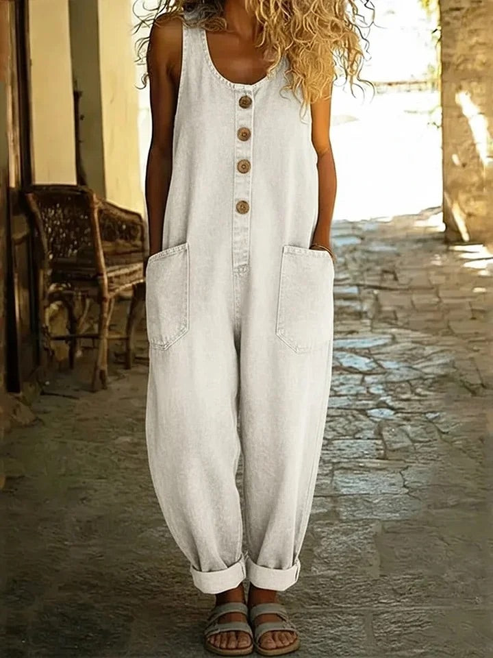 Vaqueros de algodón orgánico vintage Ruth, conjunto completo
