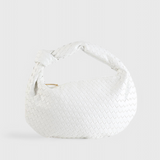 Sage Bolso de Hombro Mediano Tejido