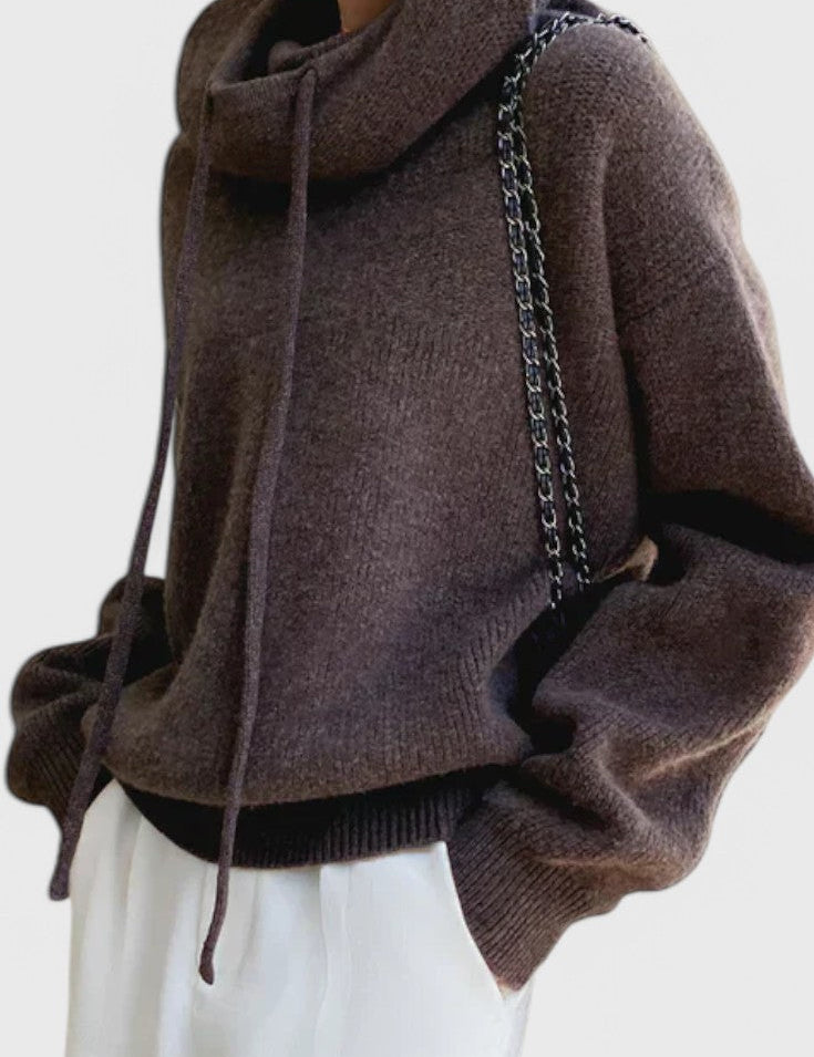 Gloria Jersey de Mezcla de Lana