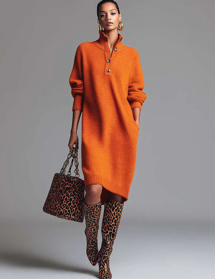 Damaris | Vestido Cálido, Elegante y Cómodo