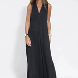 Ava™ | Vestido largo elegante + cárdigan