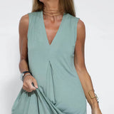 Ava™ | Vestido largo elegante + cárdigan