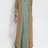 Ava™ | Vestido largo elegante + cárdigan